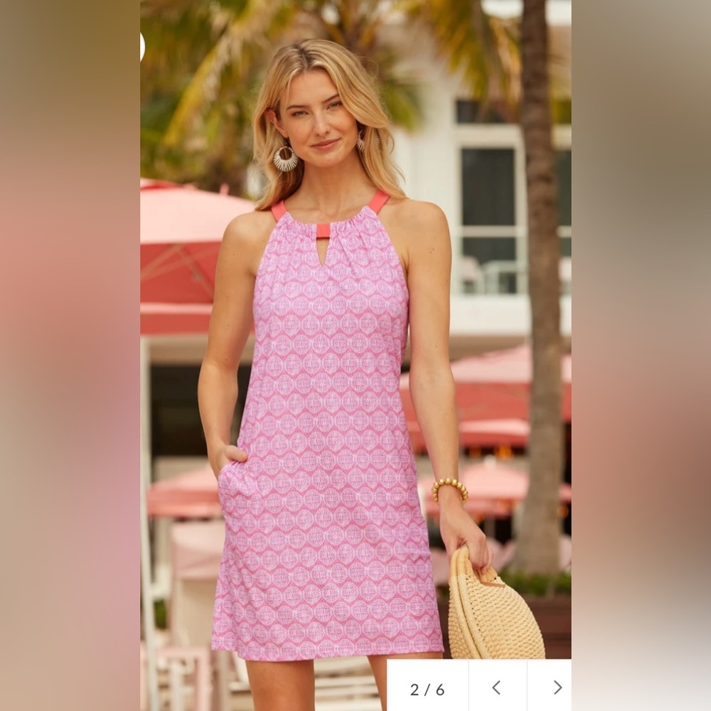 New Provence Sleeveless Shift Dress